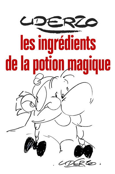 Póster de Uderzo, les ingrédients de la potion magique