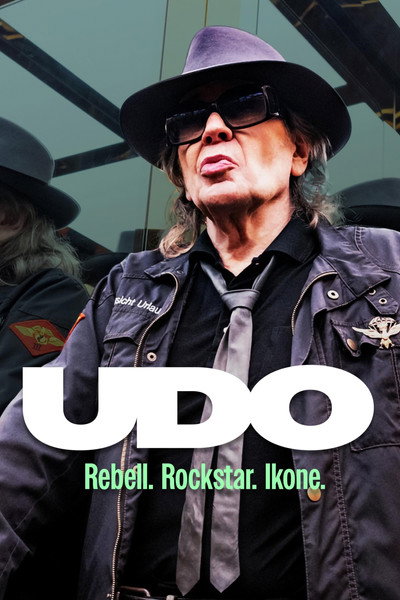 Póster de UDO Rebell. Rockstar. Ikone.