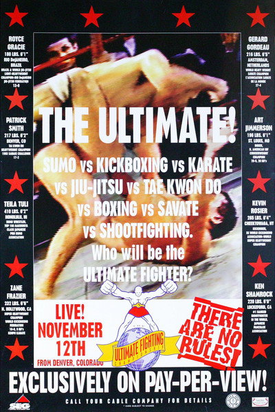 Póster de UFC 1: The Beginning