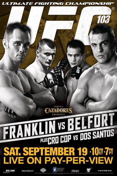 Póster de UFC 103: Franklin vs. Belfort