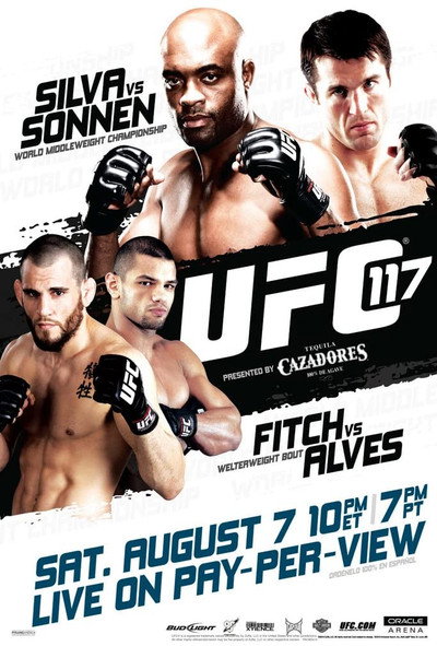 Póster de UFC 117: Silva vs. Sonnen