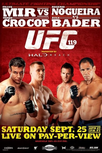 Póster de UFC 119: Mir vs. Cro Cop