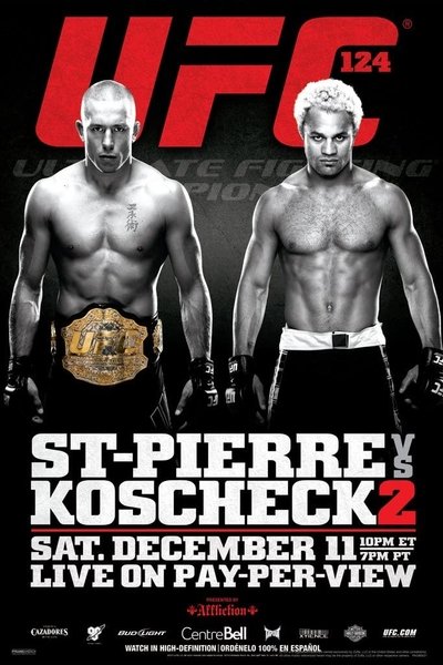 Póster de UFC 124: St-Pierre vs. Koscheck 2