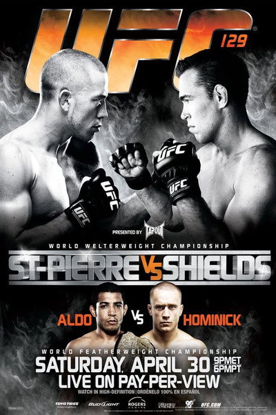Póster de UFC 129: St-Pierre vs. Shields