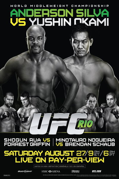 Póster de UFC 134: Silva vs. Okami