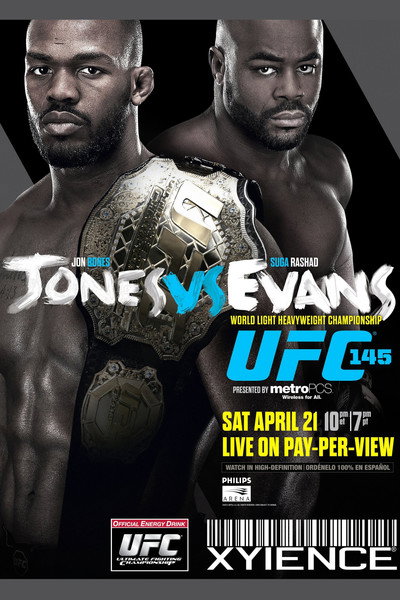Póster de UFC 145: Jones vs. Evans