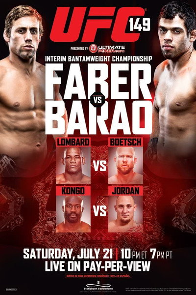 Póster de UFC 149