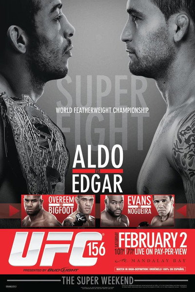 Póster de UFC 156 Aldo vs. Edgar