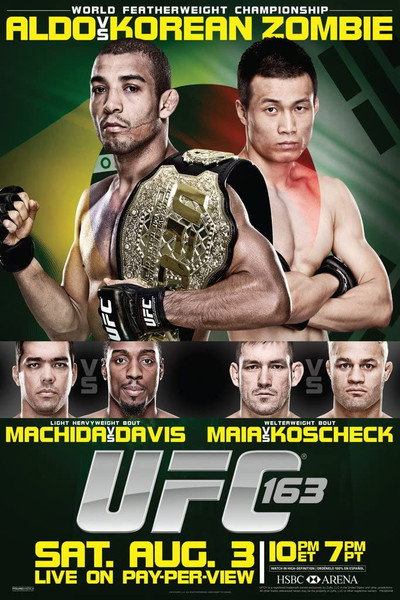 Póster de UFC 163: Aldo vs. Korean Zombie