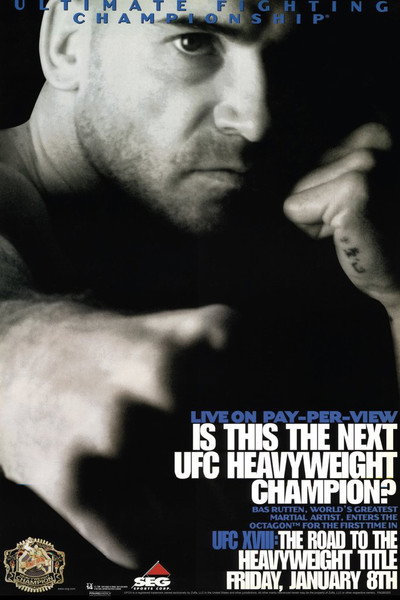 Póster de UFC 18: Road to the Heavyweight Title