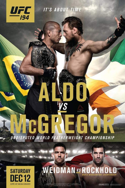 Póster de UFC 194: Aldo vs. McGregor