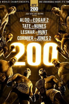 Póster de UFC 200: Tate v Nunes