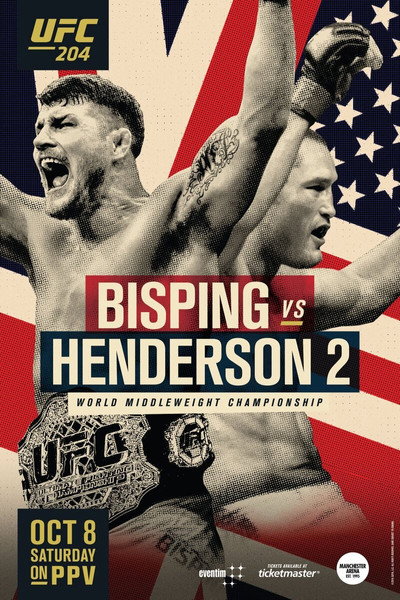Póster de UFC 204: Bisping vs. Henderson 2