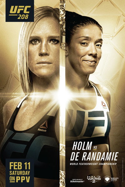 Póster de UFC 208: Holm vs. De Randamie