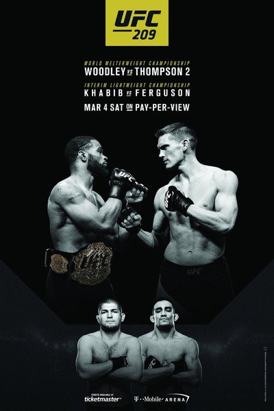 Póster de UFC 209: Woodley vs Thompson 2