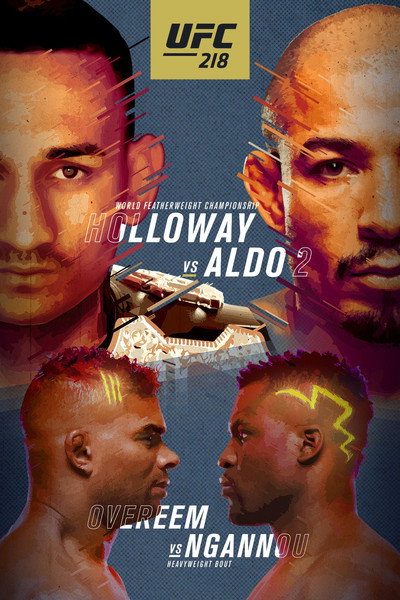 Póster de UFC 218: Holloway vs. Aldo 2