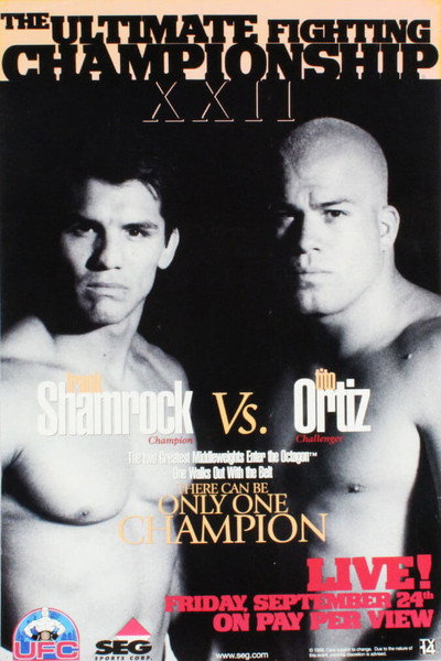 Póster de UFC 22: There Can Be Only One Champion