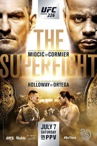 Póster de UFC 226: Miocic vs. Cormier