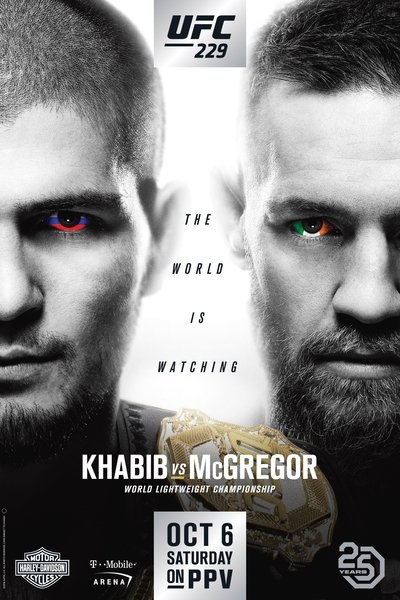 Póster de UFC 229: Khabib vs McGregor