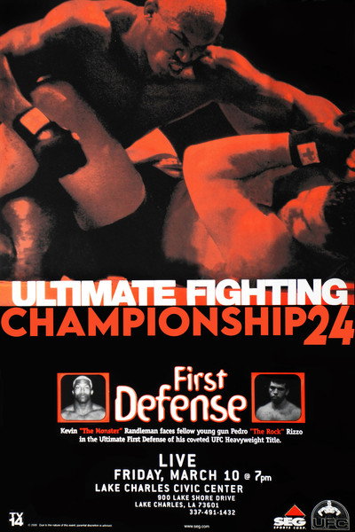 Póster de UFC 24: First Defense