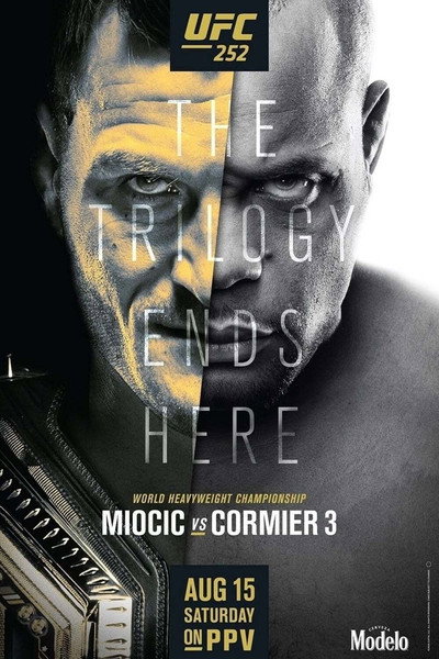 Póster de UFC 252: Miocic vs. Cormier 3