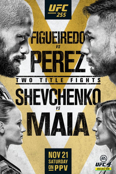 Póster de UFC 255 Figueiredo vs Perez