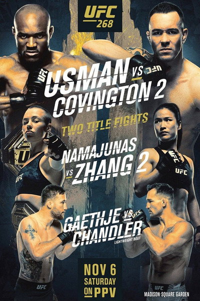 Póster de UFC 268