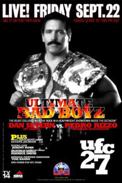 Póster de UFC 27: Ultimate Bad Boyz