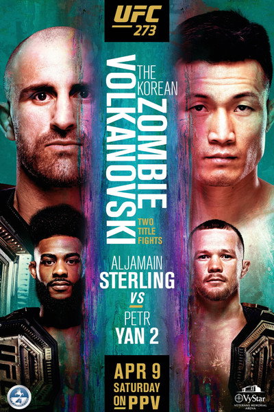 Póster de UFC 273: Volkanovski vs the Korean Zombie