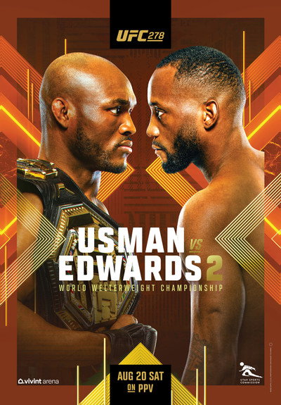 Póster de UFC 278: Usman vs. Edwards 2