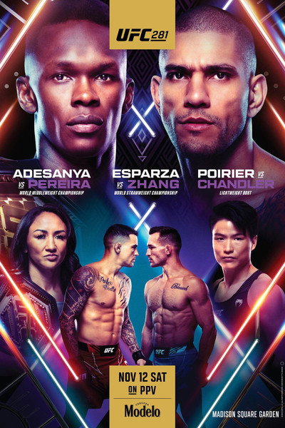 Póster de UFC 281: Adesanya vs. Pereira