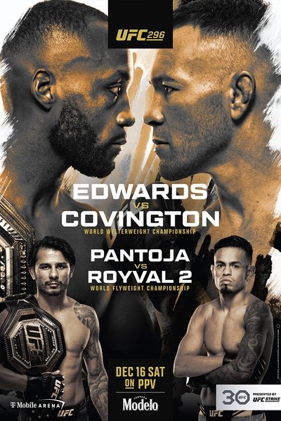 Póster de UFC 296: Edwards vs. Covington