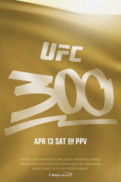 Póster de UFC 300: Pereira vs Hill