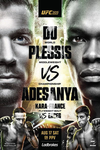 Póster de UFC 305: Du Plessis vs. Adesanya