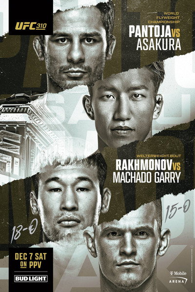 Póster de UFC 310: Pantoja vs. Asakura
