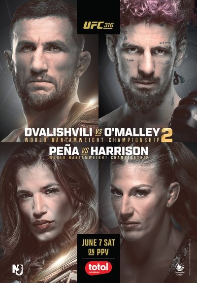 Póster de UFC 316: Dvalishvili vs. O Malley 2