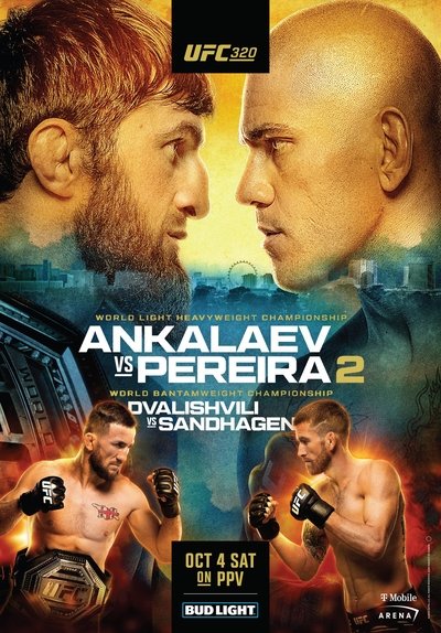 Póster de UFC 320: Ankalaev vs. Pereira 2