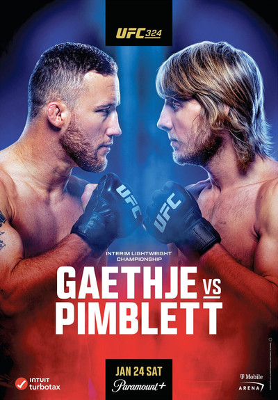 Póster de UFC 324: Gaethje vs. Pimblett