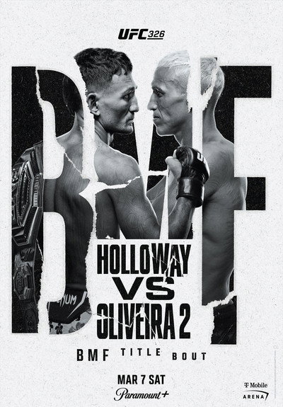 Póster de UFC 326: Holloway vs. Oliveira 2