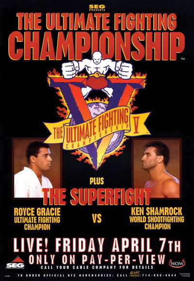Póster de UFC 5: The Return of the Beast
