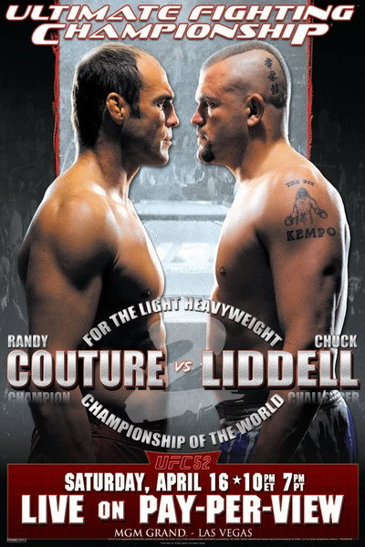 Póster de UFC 52: Couture vs. Liddell 2