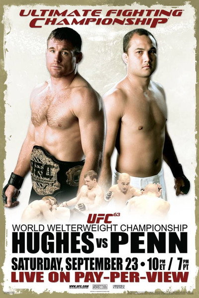 Póster de UFC 63: Hughes vs. Penn