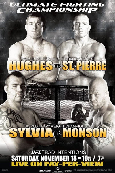 Póster de UFC 65: Bad Intentions