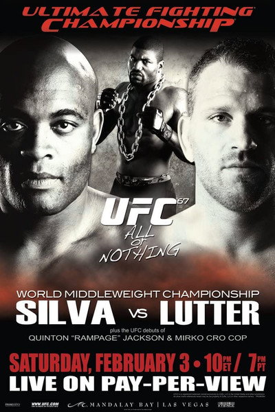Póster de UFC 67: All or Nothing