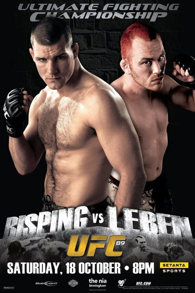 Póster de UFC 89: Bisping v Leben
