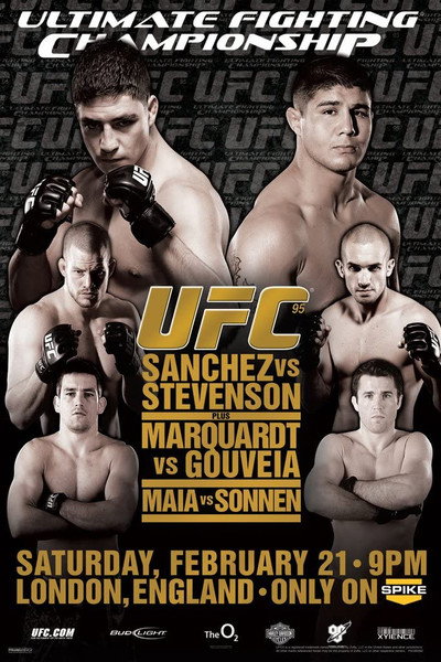 Póster de UFC 95: Sanchez vs. Stevenson