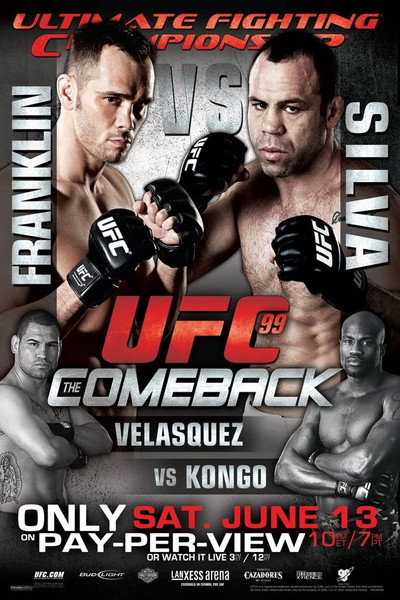 Póster de UFC 99: The Comeback