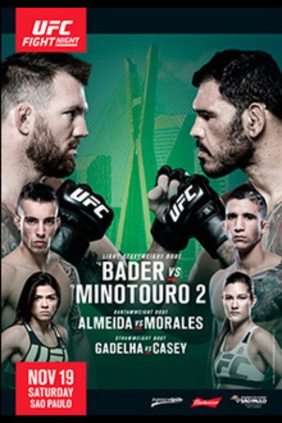 Póster de UFC Fight Night: Bader vs. Nogueira 2