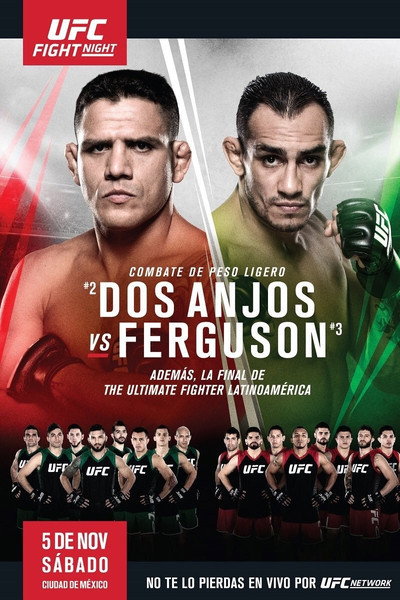 Póster de UFC Fight Night: dos Anjos vs. Ferguson