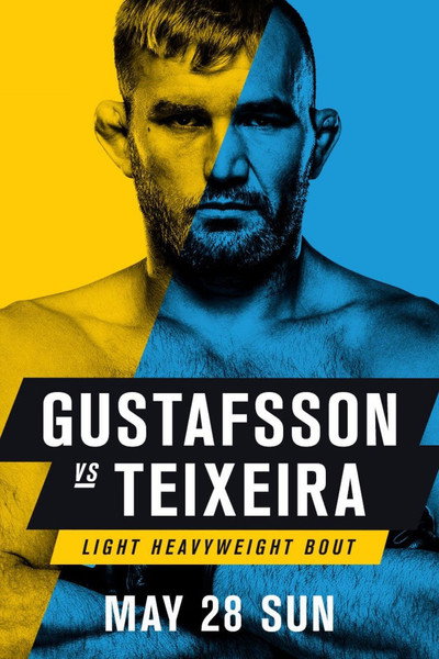 Póster de UFC Fight Night: Gustafsson vs. Teixeira